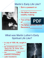 What Was Martin's Early Life Like?