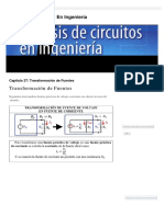 Transformación de Fuentes - Análisis de Circuitos en Ingeniería