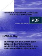 Abordaje Psiquiatrico de La Patologia Dual 