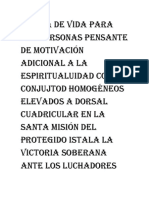 Calida de vida para las personas pensante de motivación adicional a la espiritualuidad con conjujtod homogéneos elevados a dorsal cuadricular en la santa misión del protegido istala la victoria soberana ante los luchado.docx