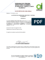 Certificado Melisa PDF