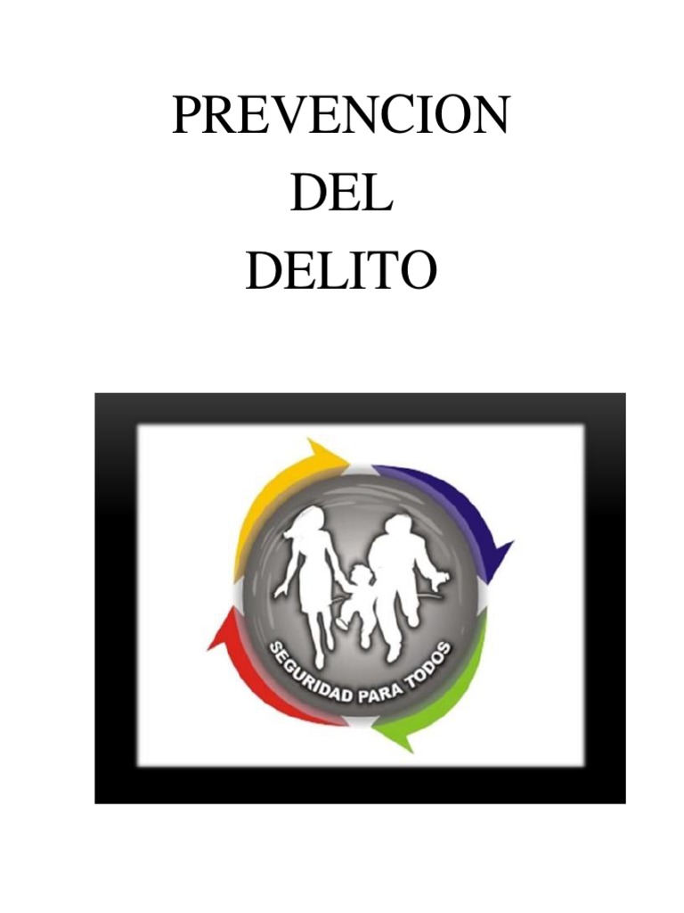 Participación Ciudadana en Prevención Delito | PDF | Sociedad | Seguridad