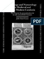 Astrology and Numerology in Medieval and Early Modern Catalonia - John Scott Lucas PDF