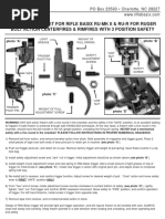 Rifle Basix Ru-R Ru-Mkii Instructions PDF