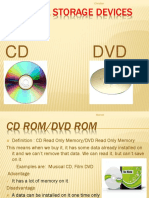 Optical Storage Devices: CD DVD