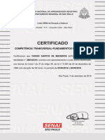 Competência Transversal Fundamentos de Logística-Certificado (Clique Aqui para Salvar o Certificado Do Curso) 159410