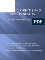 Allergic Rhinitis and Rhinosinusitis