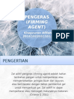Pengeras (Firming Agent)