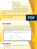 Plan de Marketing Ppt Precio y Promocion