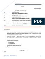 3. Carta de Materiales Forta