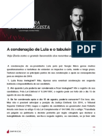 A Condenacao de Lula e o Tabuleiro Para 2018