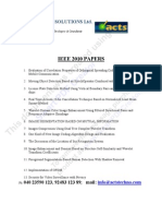 IEEE DSP/DIP Matlad simulationList 2010 