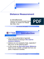 Linear Distance Measurement