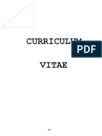 Curriculum Vitae