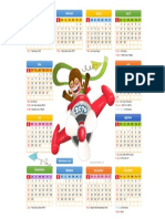 Kalender 2019 Pesawat Terbang PDF