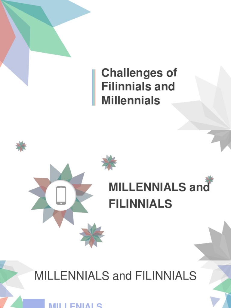Millennilas and Filinnials | PDF | Millennials | Behavioural Sciences