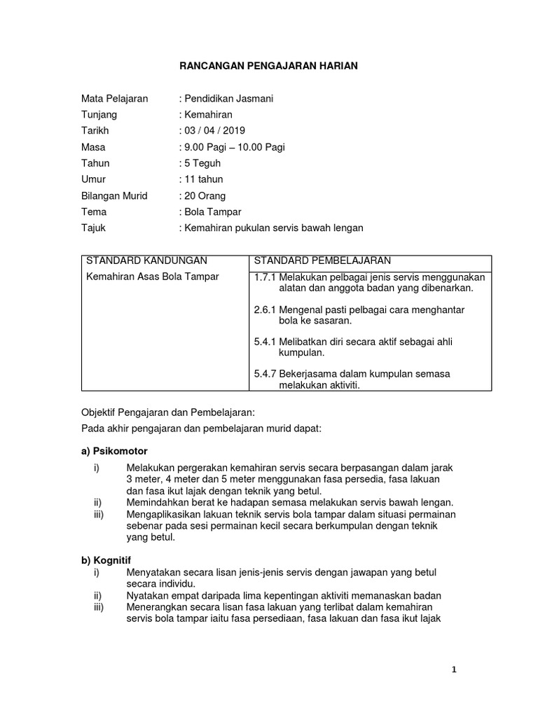 Bola Tampar Pdf