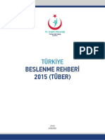 Türkiye Beslenme Rehberi 2015 PDF