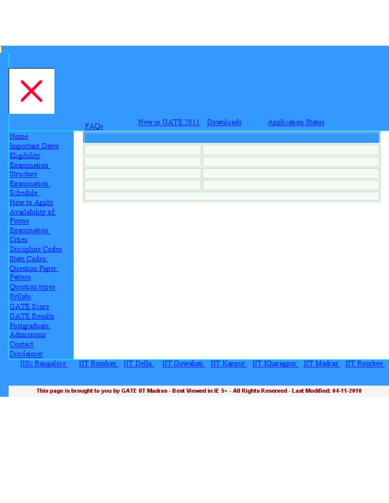 GATE 2026: Key Information and Updates | PDF