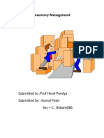 Inventory Management KOMAL