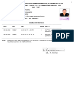 Tailoring TCC Exam Hall Ticket and Time Table