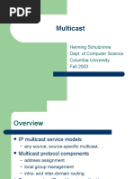 Multicast: Henning Schulzrinne Dept. of Computer Science Columbia University Fall 2003