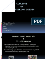 Concepts OF Engineering Design: Abhishek Kaushik 0201EC151004 E&Tc Ii Sem
