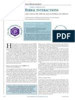 Herbal Interaction PDF