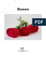 How to Crochet a Red Rose