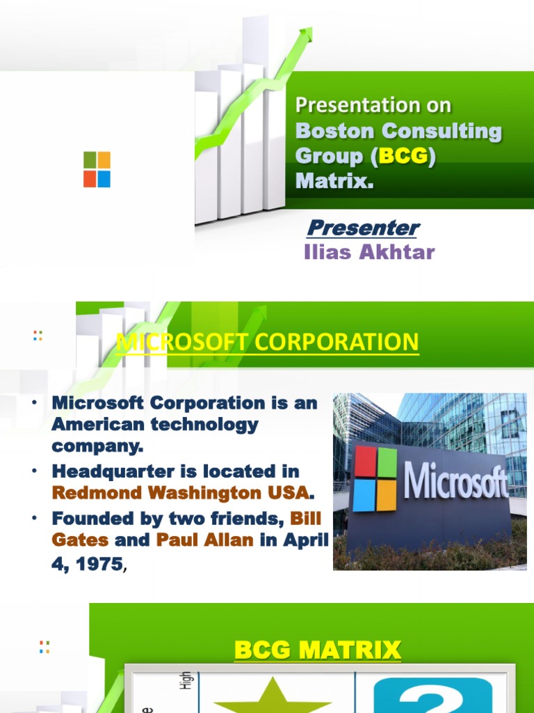 BCG Matrix Analysis for Microsoft Products | PDF | Business