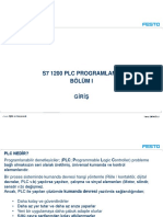 s7 1200 PLC Programlama Bölüm I Gi̇ri̇ş.