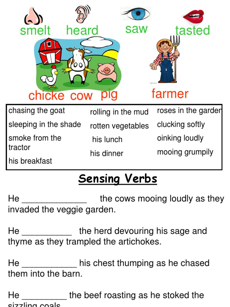 Sensing Verb Farm Poster PDF