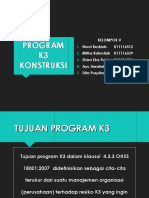 Program k3 Konstruksi
