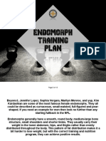 Endomorph Training Plan