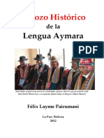 LIBRO 5 Esbozo Histórico de La Lengua Aymara