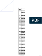 Analisa Harga Satuan Pek. Instalasi List