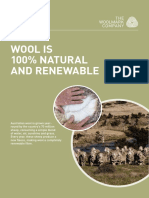 Wool is Natural Renewable 131217
