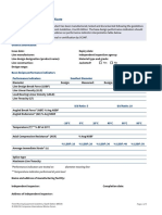 MEG4 Mooring Line Base Design Certificate