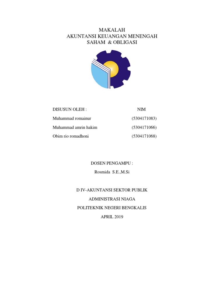 Akuntansi Keuangan Menengah 2