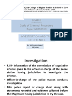 Bballb Code of Criminal Procedure Paper Id 038310 Investigation and Trial of Offences