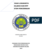 Silabus RPP Sistem Pencernaan Noviana Anjar Hastuti PDF