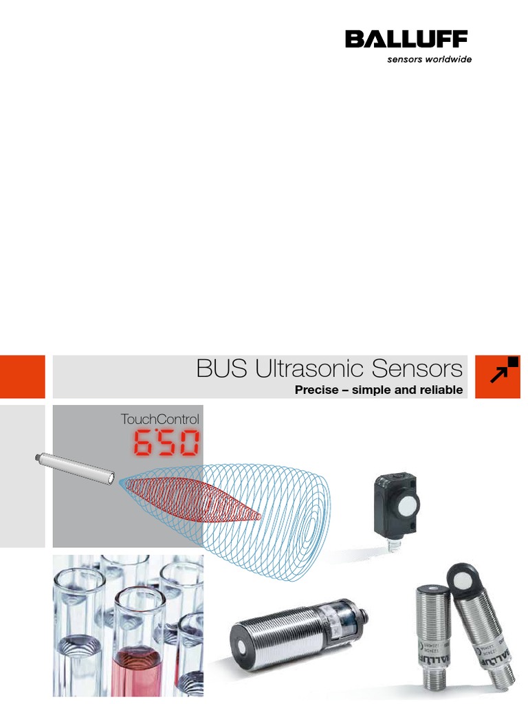 BUS Ultrasonic Sensors Precise - Simple and Reliable 1210 | PDF ...