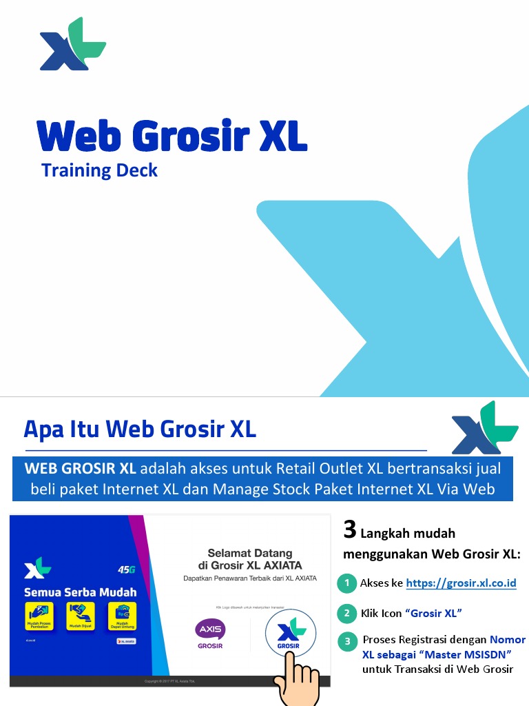 Cara Daftar Web Grosir Xl