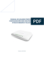 Manual Usuario Portal Configuracion Web Router Adsl Observa Rta01n v2 PDF