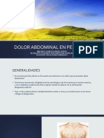 Dolor Abdominal en Pediatria