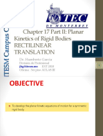 Chapter 17 Part II: Planar Kinetics of Rigid Bodies Rectilinear Translation