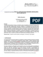 A escrita da história da arquitetura moderna brasileira: uma análise comparativa entre Bruand e Segawa