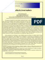 E El Efecto Invernadero Guia para El Docente