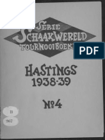 Hastings 1938-39 / Uitgeg. Door Het Weekblad "De Schaakwereld"