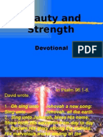 Beauty and Strength (Devotional)